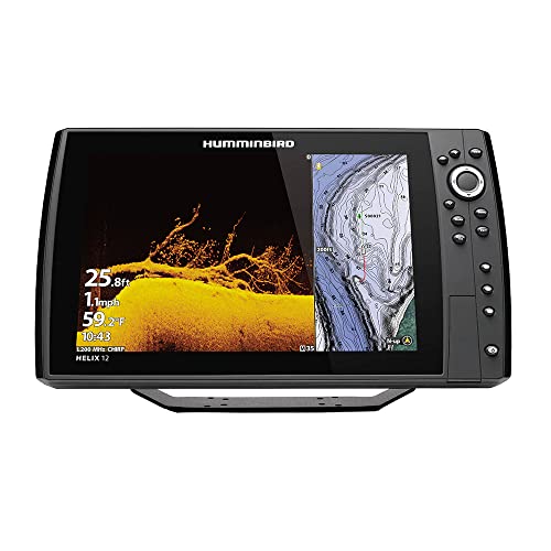 Humminbird Helix 12 Chirp MEGA DI+ GPS G4N Black