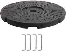 ZyLiZz Beach Umbrella Bases, 4PCS Fan Shape Beach Umbrella Bases Sunshade Gravity Base Bag Sun Shelter Camping Tent Sandbags