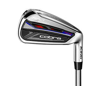 Cobra RadSpeed One Length Iron Set Men's Right Hand Satin Chrome-Blue-Red