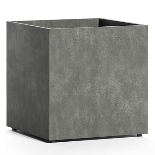 COSAPOTS Reglito Cube Planters for Outdoor Plants, Square Indoor/Outdoor