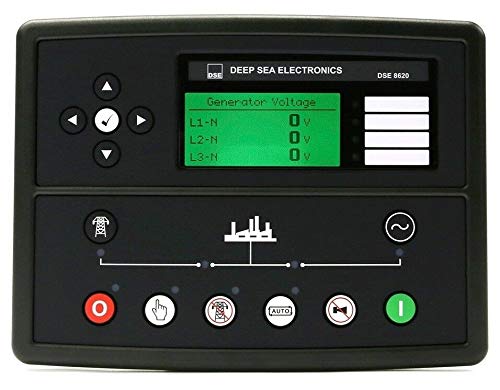 Brand New Original Deep Sea DSE8620 Diesel Generator Controller Synchronising & Load Sharing Auto Mains (Utility) Failure Control Module Made in UK