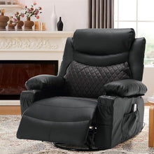 Electric Oversized Recliner Chair with Massage, Power Swivel Rocker Recliner for Living Room Home Theater, Comfort Glider Reclining Lounge Sofa for Adults