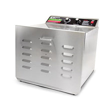TSM Products Stainless Steel Food Dehydrator with 10 Shelves Silver