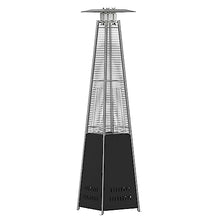 EMMA + OLIVER Black 7.5 Foot Round Patio Heater