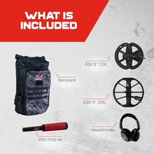 MINELAB Equinox 900 Bundle, Includes Metal Detector, PRO-FIND 40 Pinpointer, and Backpack