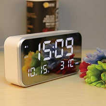ZYQHMY LED Multifunction Digital Electronic Thermometer ，Smart Music Electronic Alarm Clock Thermometer