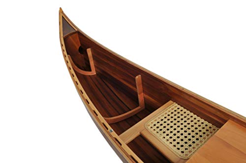 Old Modern Handicrafts Display Half Canoe Wall Art - 9 ft Multicolor