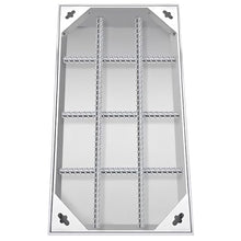 LWJQRSP Rectangular Manhole Cover with Stainless Steel 304 e Invisible Decorative Sewer Pit Cover for Driveway Courtyard 40x60 cm & Aesthetic Solution