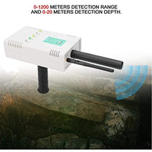 KG7HQRP Metal Detector Underground Gold Silver Jade Detector Remote Gold Locator 0?1200m Long Range High Sensitivity