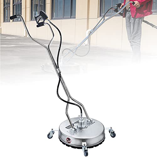 Pressure Surface Cleaner Washer, 21in 4000 PSI Rotary Flat Cleaner,for Driveways, Paving, and Patios