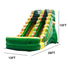 JumpOrange Commercial Water Slide with Splash Pool Amazon River