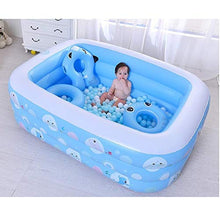 Children's Inflatable Swimming Pool Family Interaction Water Party Air Swimming Pool Suitable for Outdoor Garden Backyard Portable Backyard Water
