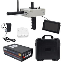 TsoLay Handheld Metal Detector, Rechargeable Gold Gem Diamond Detectors with Headphone, Long Range1000m Detection Depth 20 Meters and High Accuracy, Remote Search Metal Scanner for Silver/Gold/Gems