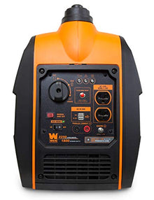 WEN 56225i 2250-Watt Gas Powered Portable Inverter Generator with Fuel Shut-Off, CARB Compliant , Black