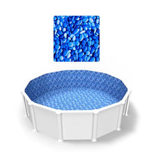 LINERWORLD.COM Oval Expandable Overlap Pool Liner Stoney Creek
