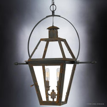 Urban Ambiance Luxury Historic Outdoor Pendant Light Bronze 23.5"H x 21.25"W