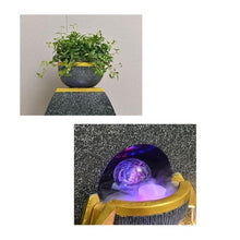 Outdoor Water Fountain Water Fountain with Fish Tank and Atomiser- Circulating Fountain-Peaceful and Relaxing Sound - Waterfall for Home and Office Decoration(Medium)