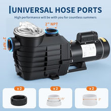 In/Above Ground Pool Pump 2.5 HP 115V/230V Dual Voltage