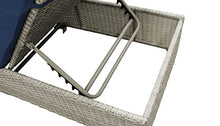 TK Classics Fairmont Chaise Lounge Navy