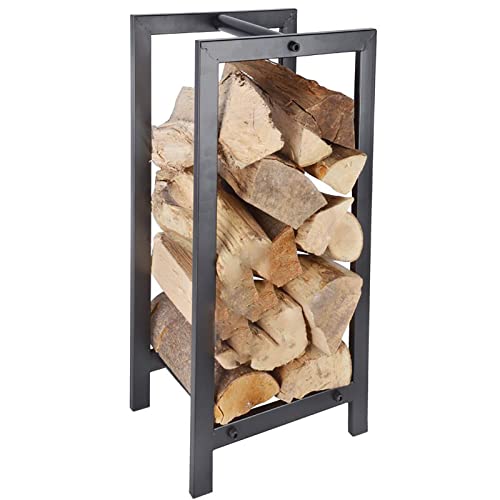 DOIBG Firewood Rack, Firewood Rack Firewood Racks Floor-Standing Firewood Rack - Rust-Resistant Weather Resistant Firewood Storage - Log Holder for Patio Deck Fireplace Back Porch