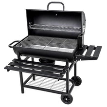 Large Charcoal Grill with Rotisserie A