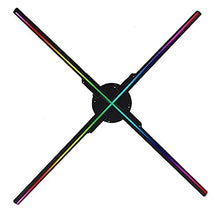 3d hologram fan 3D Holographic Fan Projector Advertising Display Lights 3D Hologram Advertising Lights Decorative Commercial Promotional Lights ( Wattage : 115cm )