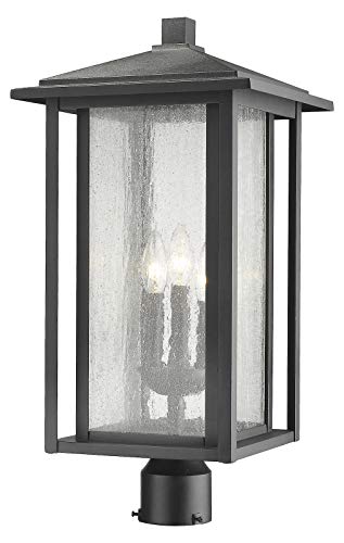 3 Light Outdoor Post Mount Fixture