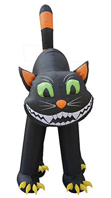 20 FT Huge Lighted Halloween Inflatable Black Cat