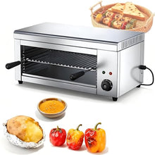 2000W Electric Salamander Oven, Thermostatic, Stainless Steel