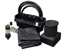EasyPro Pond Products Pro-Series Just-A-Falls Waterfall Kit with 34" Spillway and 11' Stream Black