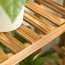 ZOCWJK Plant Stands,Wood Flower Stand,Balcony Multi Layer Floor Flower Pot Stand,Wooden Living Room Indoor Succulentsnishings/Wood Color,
