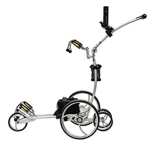 BAT-CADDY ELECTRIC GOLF CADDY X8R Remote Control Golf Push Cart Titanium Silver