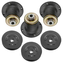 Universal Mower Cast Iron Spindle & Pulley Kit - 6-Piece for Bad Boy