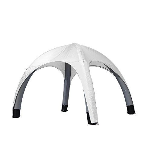 Vispronet White 10ft x 10ft Inflatable Canopy Tent with Accessories