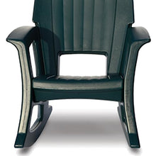 Semco Rockaway Heavy Duty All Weather Rocking Chair, Green, 2 Pack