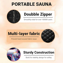 Burneek Home Sauna - Portable Sauna for Home - Steam Saunas for Home with 1600W Steam Unit - Heats to 150°F- Insulated Cover, Portable Chair, Floor Mat, Remote Control, & Carry Bag, Indoor Sauna