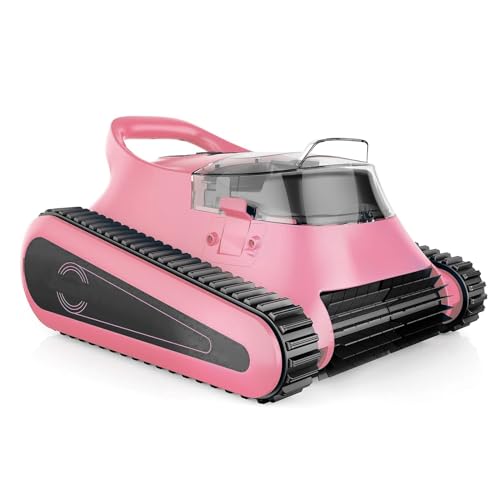 Miuedo Seauto Cordless Robotic Pool Cleaner Pink