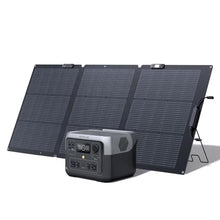 EF ECOFLOW Portable Power Station River 2 Max 500 2 & 160W Solar Panel