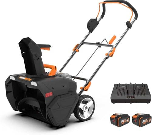 WG471 40V 20" Cordless Snow Blower with Brushless Motor, Replacement for Worx Power Share OEM