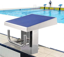 ByBoDi 19.7 Inch Pool One Step Diving Starting Block and Swimming Competition Jumping Platform with Backstroke Handle, Heavy Duty Stainless Boards for Inground Luxury