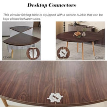 MZZKFC 47 51 55 59 63 66 70 74 78 in Wood Round Table Top, Canteen/Wedding Banquet/Buffet Round Folding Table No Legs, Indoor Outdoor Circular Replace Desktop(51.2 inch/130cm)