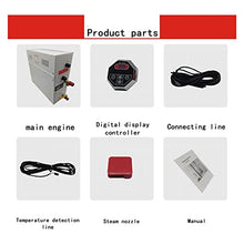 Sauna Steam Generator 10.5KW-18KW Household Steam Machine Portable Steam Generator Sauna Room Steam Sauna Dry Room Steamer Self-Draining Steam Generator With Digital Controller ST-90 Sauna Accessories