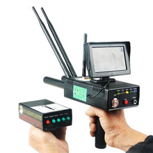 Metal Detector Metal Finder, Underground Treasure Scanner, 1-1000m Search Range, 1-15m Max Detection Depth, for Copper, Silver, Gold, Diamond Gem Positioning