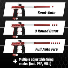 Generic HK Army Empire Mini GS Electronic Paintball Marker Red/Silver