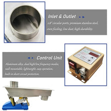 Yokoma Closed Type Electromagnetic Vibrating Feeder 1T/H Anti-Dust Design for Powder Granular Materials Stepless Control 110V 20W