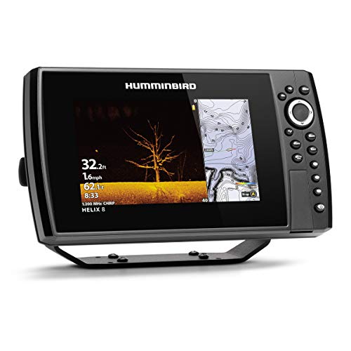 Humminbird Helix 8 Chirp MEGA DI GPS G4N Fish Finder Black