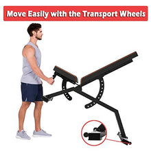 FEIERDUN Weight Bench Black-Parallel Bars