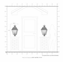 Livex Mansfield 4-Light Outdoor Post Head Black