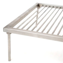 CHARQUERY GRILLS Argentina Stainless steel & Iron grill asado parrilla BBQ 80x50cm / 31.5x19.6in (Medium)