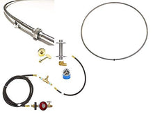 EasyFirePits Complete LP Deluxe Fire Pit Kit & Lifetime Warranted 316 Stainless Steel Burner Choice (60.00, 60 Inch Single Hoop Ring)
